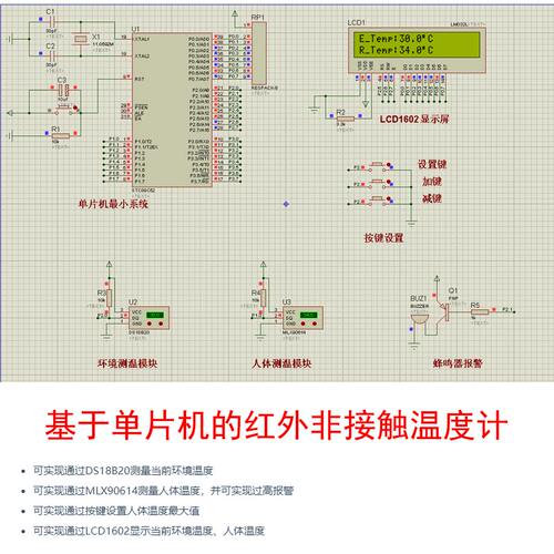 基于单片机红外接触测温设计