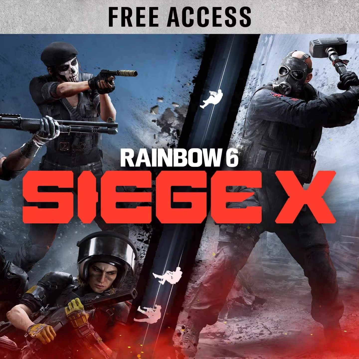 uplay 彩虹六号 围攻X 排位资格号 育碧 steam 双端账号 自动发货