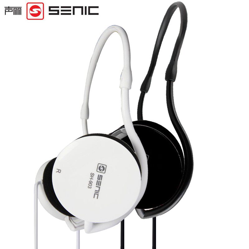 声丽 SH-903N后挂式耳机音乐运动重低音耳挂式头戴游戏笔记本单孔