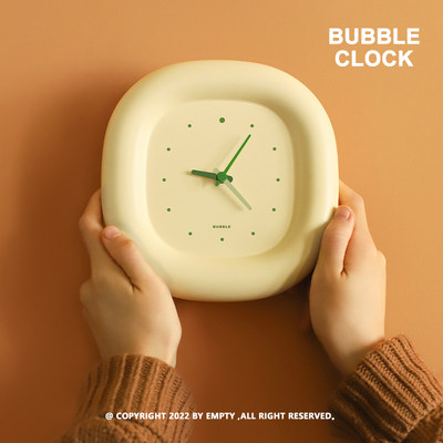 MUID | BUBBLE CLOCK 泡泡钟 波点艺术钟 壁挂桌面两用 亦赏亦用