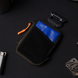 DOOMGEAR7字半开版白洞机能EDC收纳包大力马凯夫拉多功能驾驶证包