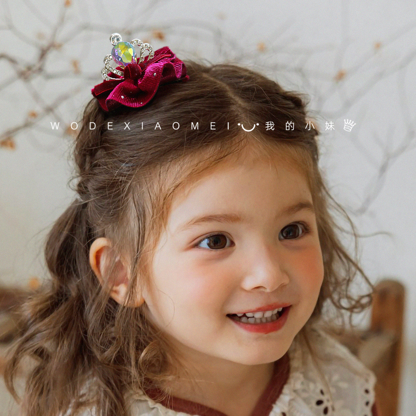 可爱女童皇冠发夹丝绒王冠小宝宝额前碎发发卡女孩刘海夹儿童头饰,童装/婴儿装/亲子装,发饰,淘宝优惠券,粉丝福利购,淘宝优惠卷