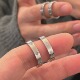 冷淡风星芒钛钢男款 戒指女小众设计感指环食指戒轻奢情侣对戒