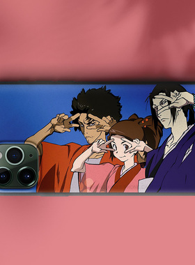 定制混沌武士无幻风仁jin卖萌手机壳适用小米15华为p80三星苹果16