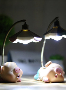 日式风动漫龙猫送同学情人节摆件