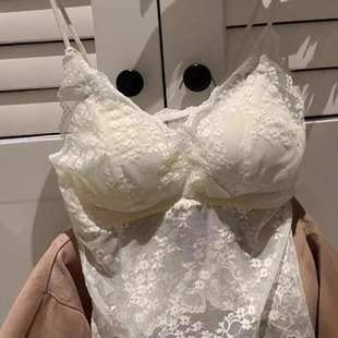 HEYGIRL黑哥 内搭小宝贝 女秋2024新款纯欲蕾丝边叠穿吊带背心