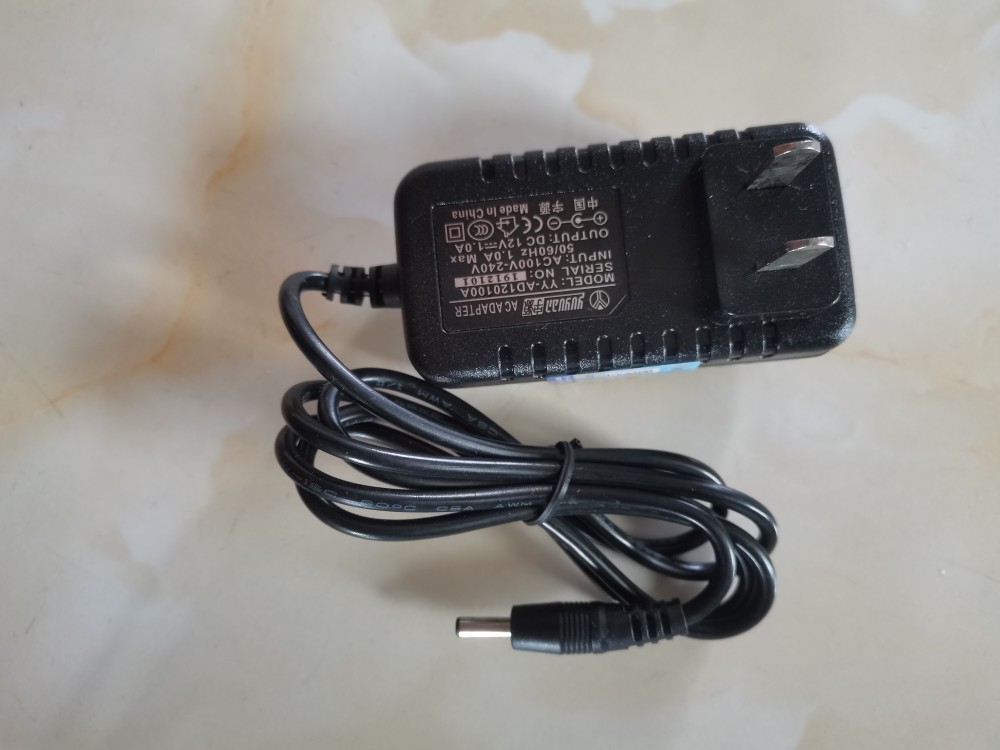 适用于 拉力机 电源适配器 12v300ma 小口  电源线 1A