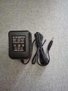 永美 YM-558 238 YM-3300电子琴电源适配器线 9v250ma 3.5耳机头