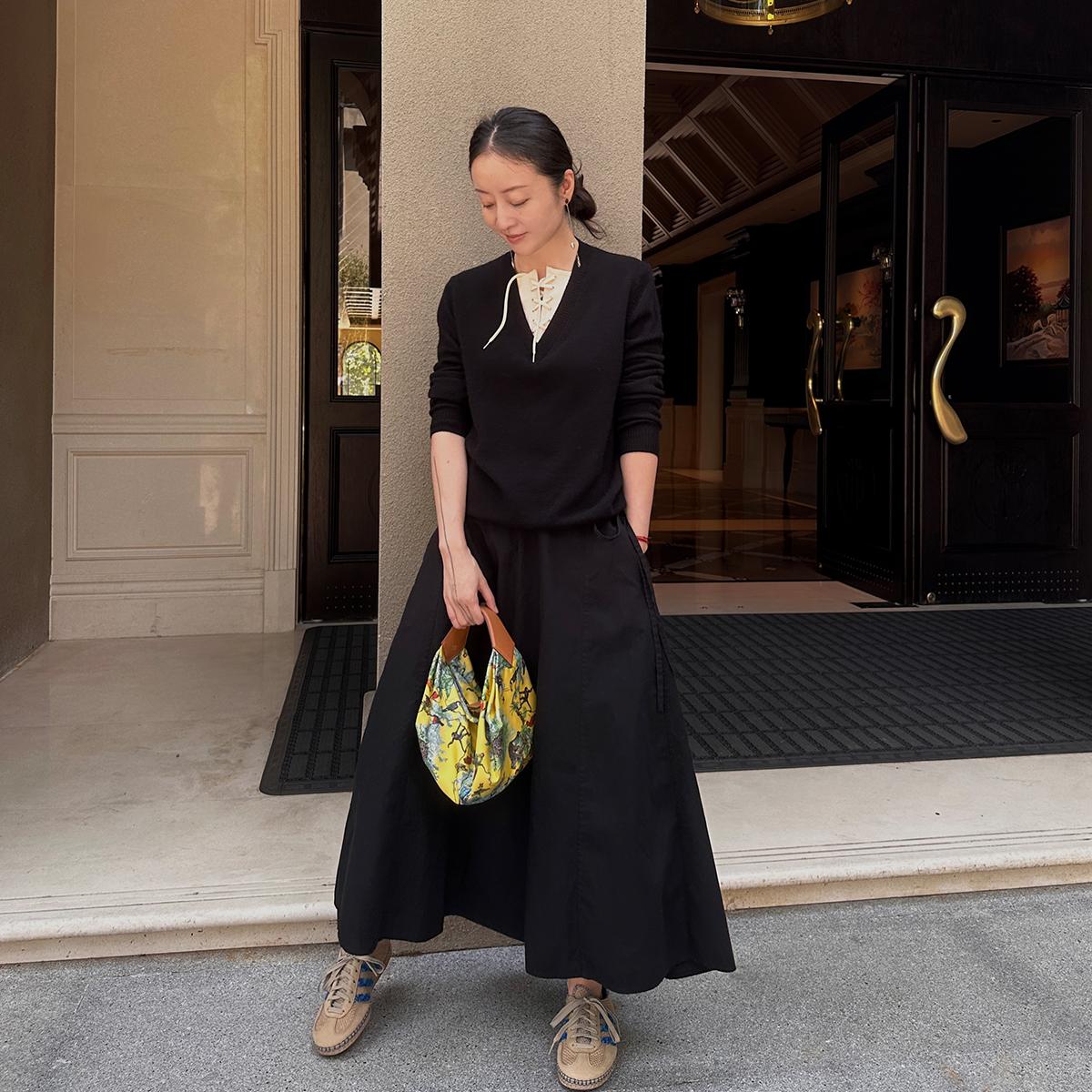 ABowV领羊绒羊毛套衫