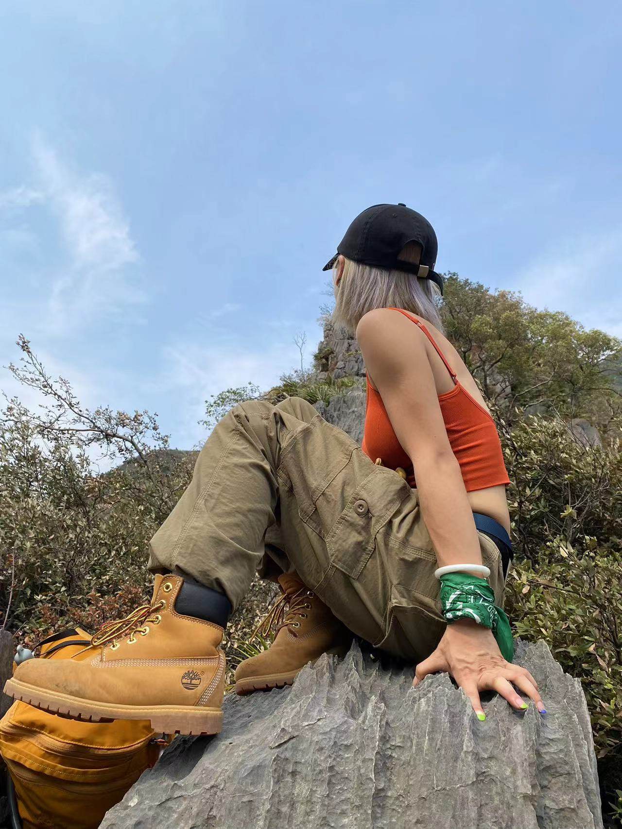 《自然复兴》户外工装速干裤可拆卸多口袋徒步登山裤冲锋裤男女款