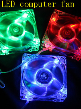 PARAM  8CM LED风扇  电脑风扇 机箱风扇 水排风扇