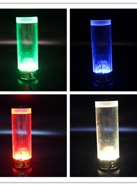 PARAM50MM直径电脑圆柱水箱打光环  RGB水箱光圈灯 多色转换
