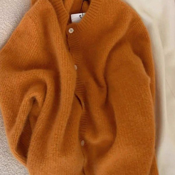 胖mm特大码300斤软糯浣熊绒毛衣女秋冬显白宽松显瘦针织开衫外套