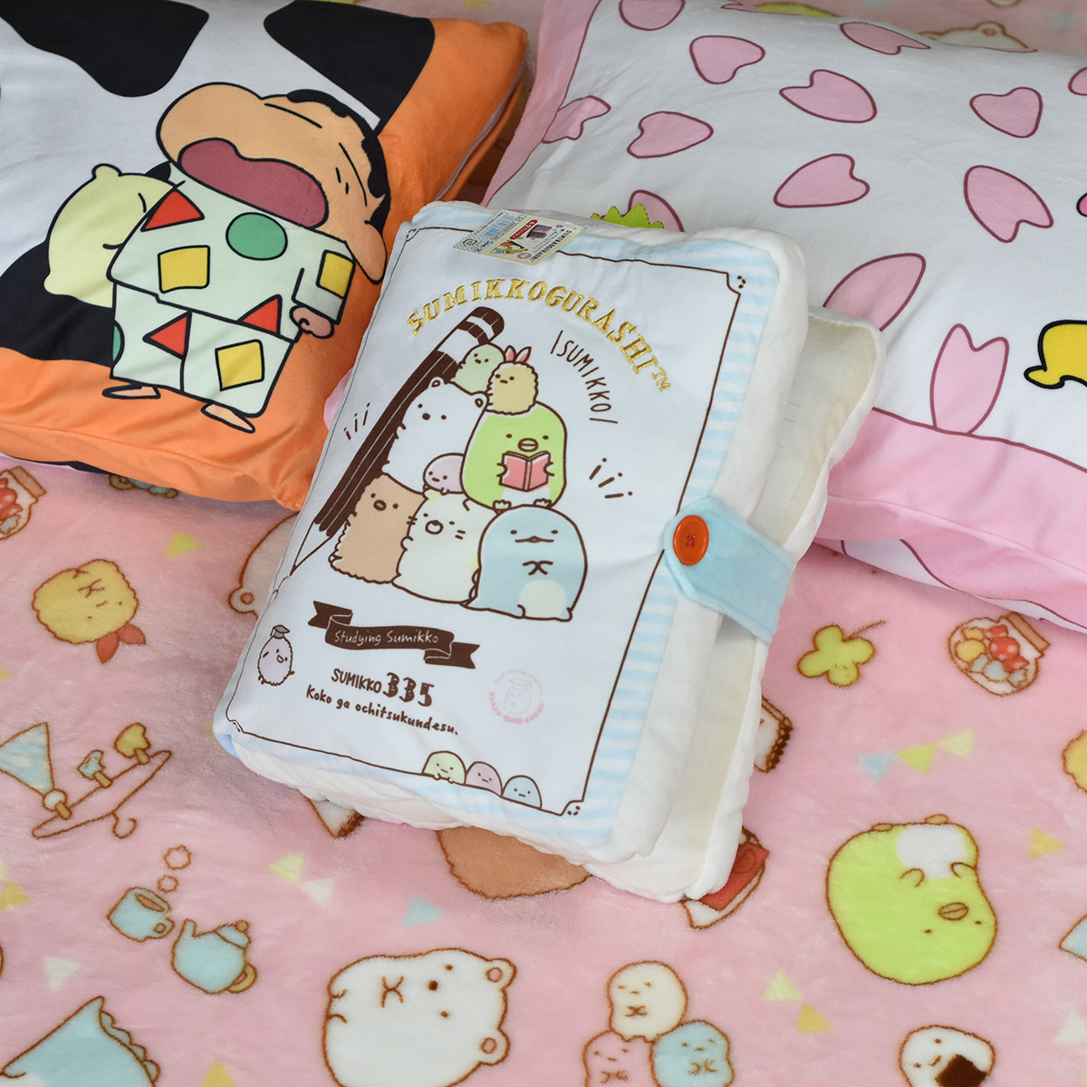 卡通动漫角落生物抱枕毛绒玩具