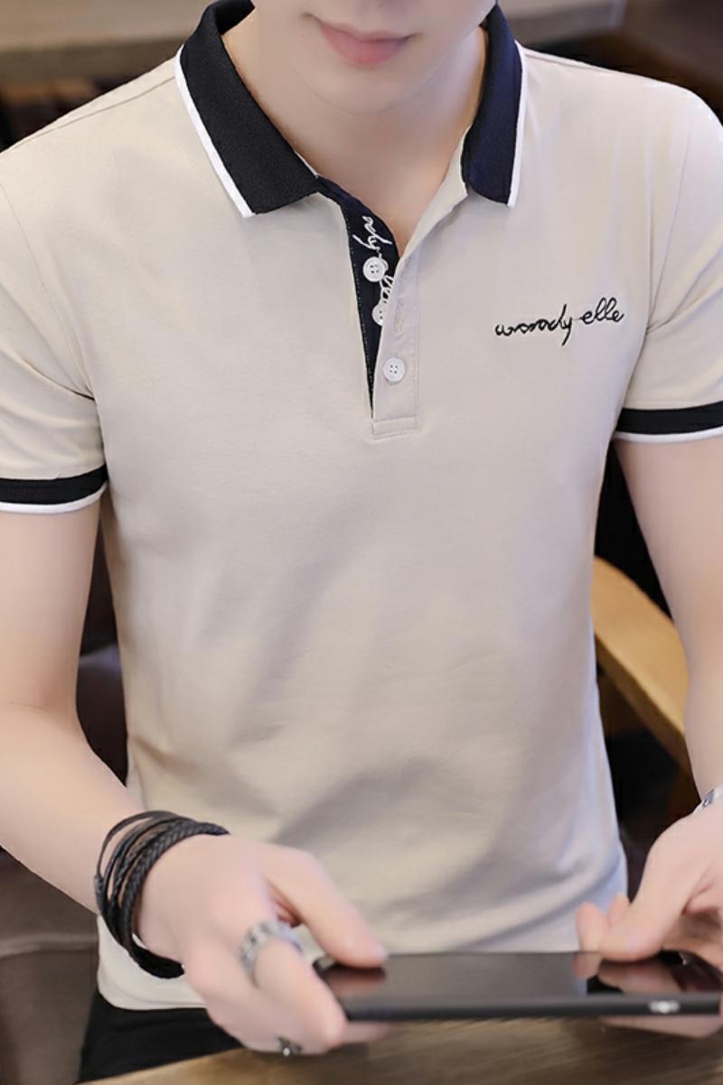 8712-P30t恤男士短袖2021新款夏季潮流半袖纯棉休闲保罗polo衫,男装T恤,电商D310（原电商305）