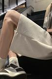 现货5010-P39夏季港风纯色宽松休闲短裤男直筒抽绳运动五分裤，男装休闲裤，电商D310（原电商305）