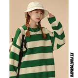 M857-P55毛衣外套男秋冬季港风复古潮牌情侣针织衫慵懒风条纹，男装针织衫/毛衣，电商D310（原电商305）