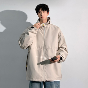 B5813-P68黑武士冲锋衣男款美式潮牌宽松休闲外套秋季ins潮流户外图片