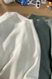 M825-P60港风宽松毛衣男秋冬季潮流百搭慵懒毛线衣纽扣打底针织衫，男装针织衫/毛衣，电商D310（原电商305）