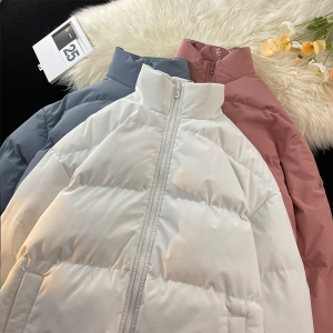 62218-特P60双面穿情侣棉衣女冬季加厚立领棉服韩版宽松大码潮图片
