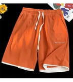 DK40-P35运动短裤男女夏季华夫格休闲裤子港风潮流宽松五分裤，男装休闲裤，电商D310（原电商305）