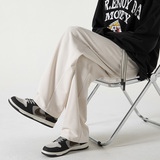 DK780-P55裤子男士春秋季运动直筒阔腿宽松垂感休闲长裤，男装休闲裤，电商D310（原电商305）