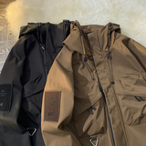 JK582-P95冲锋衣春秋户外轻运动防水男女款登山服拉链机能外套，男装夹克，电商D310（原电商305）
