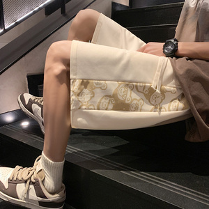 51060-P33短裤男夏季新款宽松运动五分裤子港风潮流休闲图片
