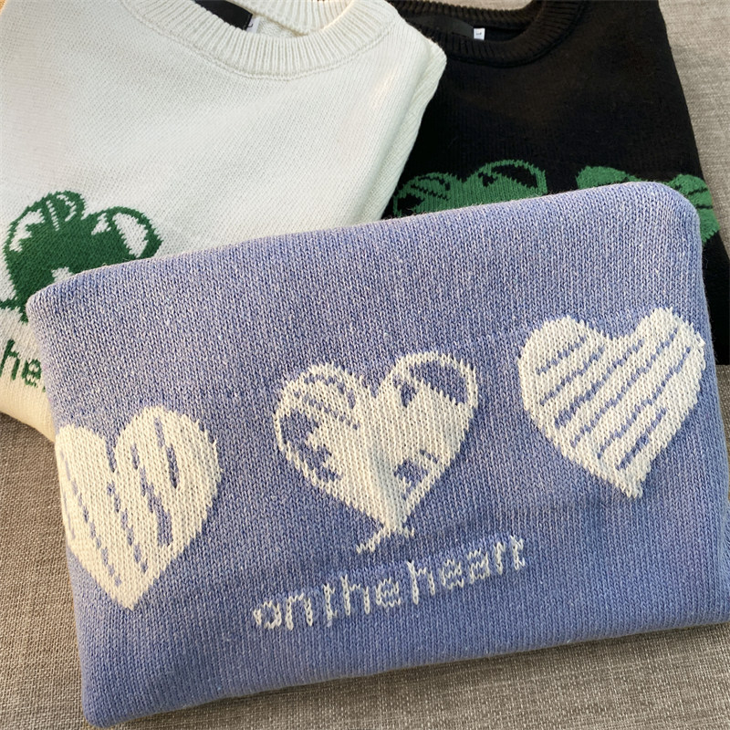 M802-P55毛衣男秋冬潮牌百搭休闲慵懒针织衫港风宽松线衣外套，男装针织衫/毛衣，电商D310（原电商305）