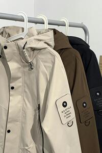 JK581-P95冲锋衣外套男款美式机能风夹克潮牌户外防风工装登山服图片
