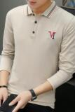 6630长袖男POLO衫秋季男装潮流打底衫韩版潮牌男士T恤，男装卫衣，电商D310（原电商305）