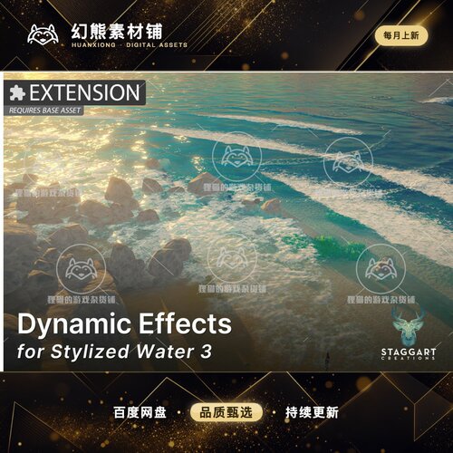 Unity Dynamic Effects for Stylized Water 3 Extension 3.1.2