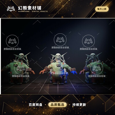 Unity Zombie Undead Ultimate MegaPack 12 Families Boss 2.0