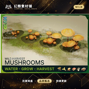 Unity Wild Harvest Mushrooms 2.2