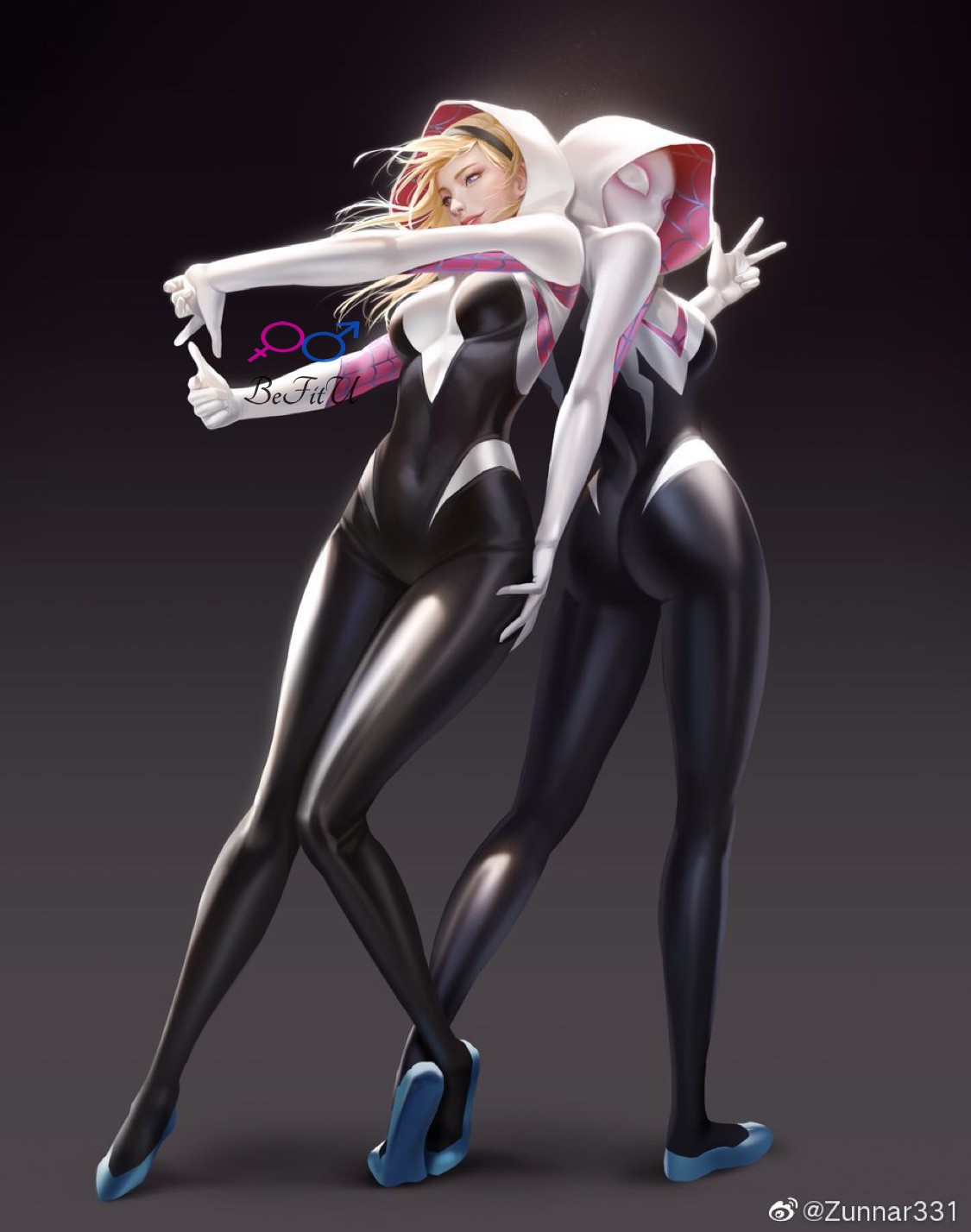 格温蜘蛛侠spideman全包做微孔