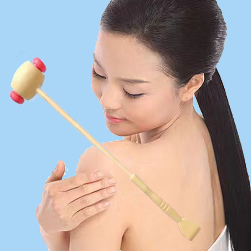 木制按摩捶经络穴位实木颈椎经络敲打锤捶背器老头乐不求人痒痒挠