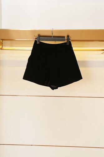 高品质孤品捡漏SNHNSI专属韶颜新款高档丝绒短裤H7500705-2980J16