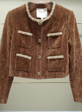 漳正品2025秋季小香风外套CSA3044330-250