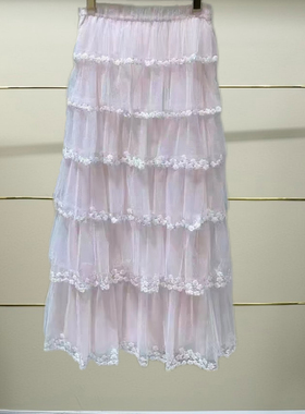 州正品2025冬季CSA4074050-250浅粉裙子-5990