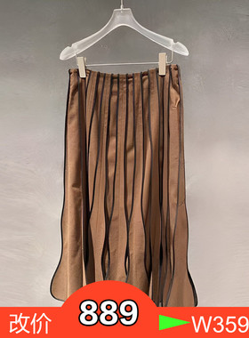 正品2023冬季新款半身裙BBC414K223-230