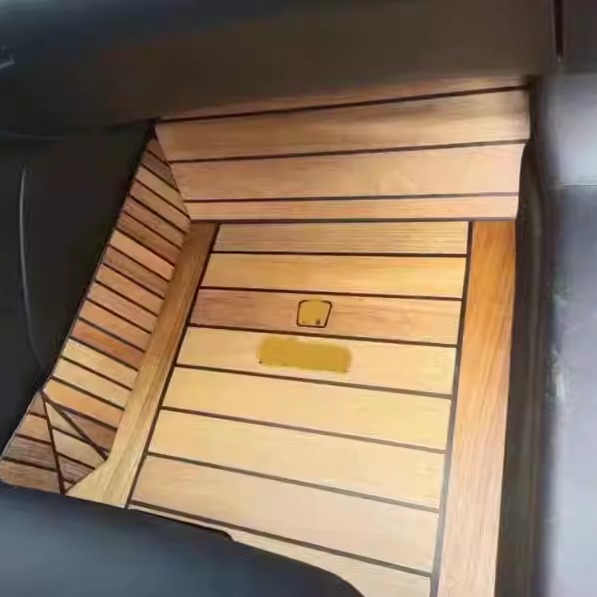 适用本田冠道雅阁木地板脚垫