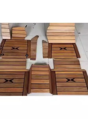 适配小鹏MONA03 X9 P7 P5 G3 G9 G6威马EX5 EX6 W6游艇木地板脚垫