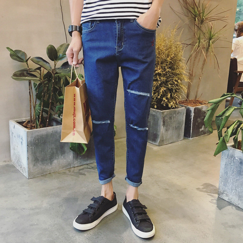 Jeans pour jeunesse pieds Slim BWXD pour été - Ref 1461687 Image 5