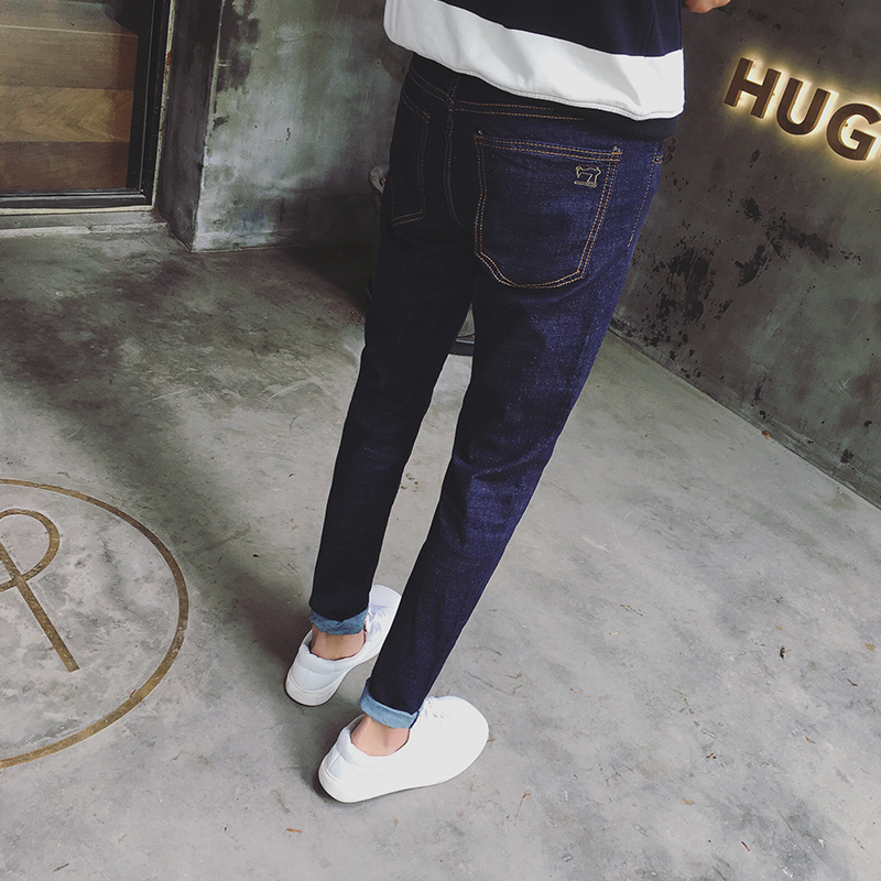 Jeans pour adolescent pieds Slim BWXD pour automne - Ref 1484954 Image 3