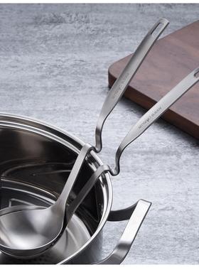 Long Handle soup Spoon Ladle Leaky Colander Strainer  汤勺