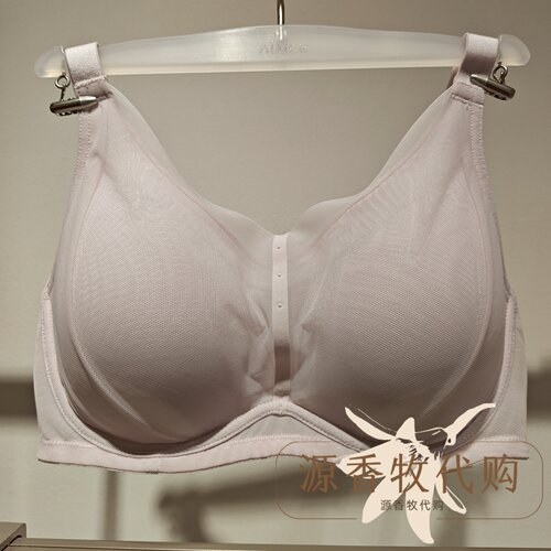 爱慕25流金软托轻薄透气3/4三明治文胸大胸显小女士内衣 AM11A751