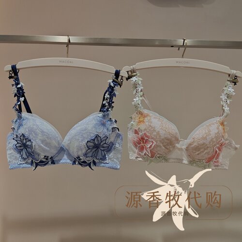 WACOAL华歌尔 WB31F6金标波波里花园3/4奢华刺绣性感文胸内衣女士