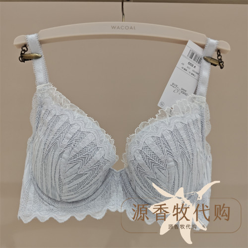 WACOAL华歌尔 WB37E5珀尔西摩登新姿3/4蕾丝立体塑性聚拢抬高文胸