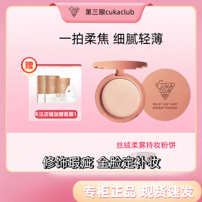 第3眼丝绒柔雾持妆粉饼
