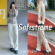 softstreme阔腿裤 不挑腿型运动裤 显瘦瑜伽春夏 遛弯神裤 CornBaby